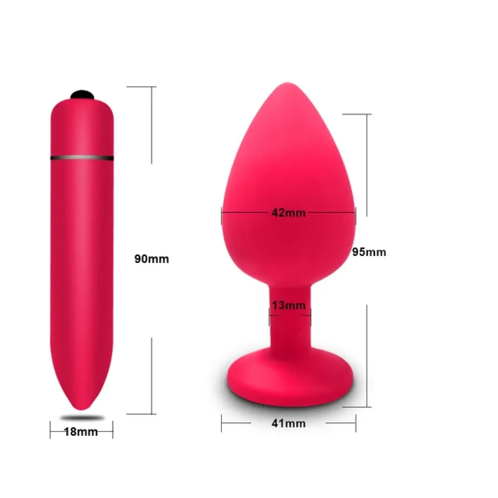 10-Speed Mini Bullet Vibrator for Women