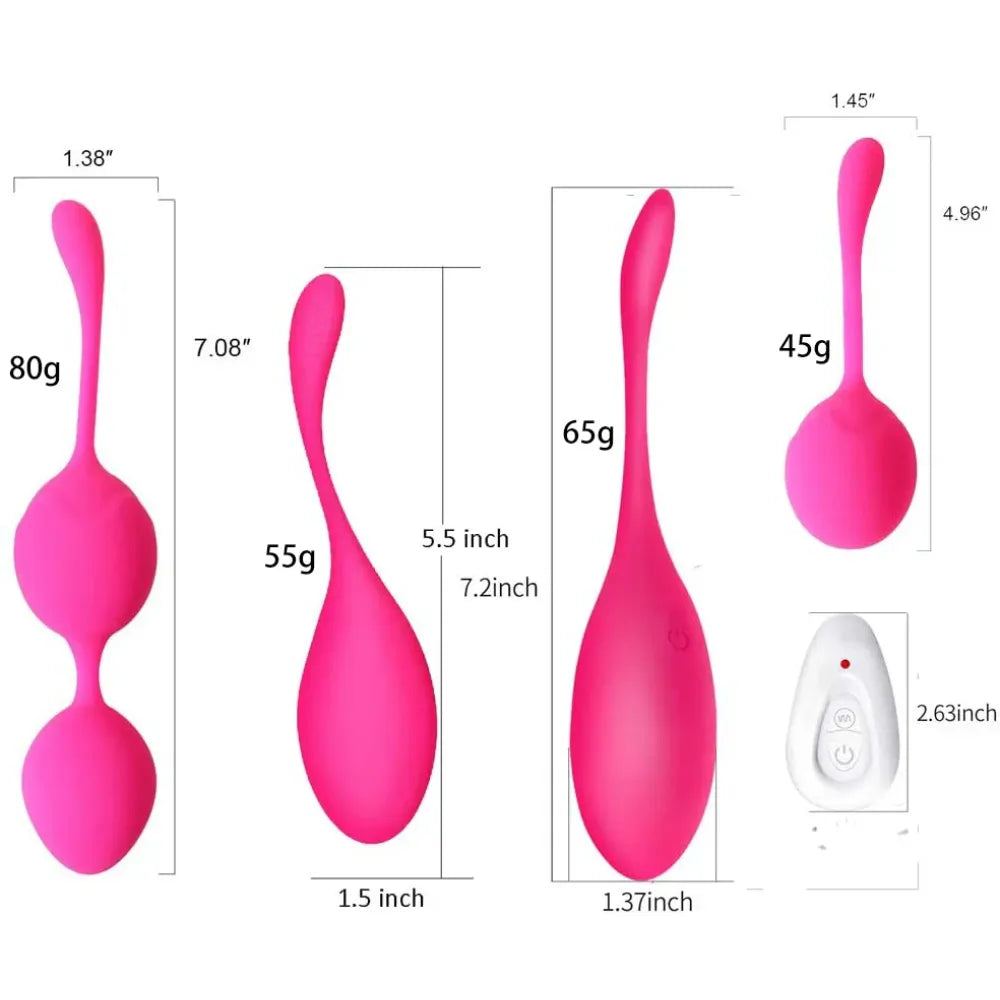 16 Speed Wireless Kegel Balls For Vaginal Tightening
