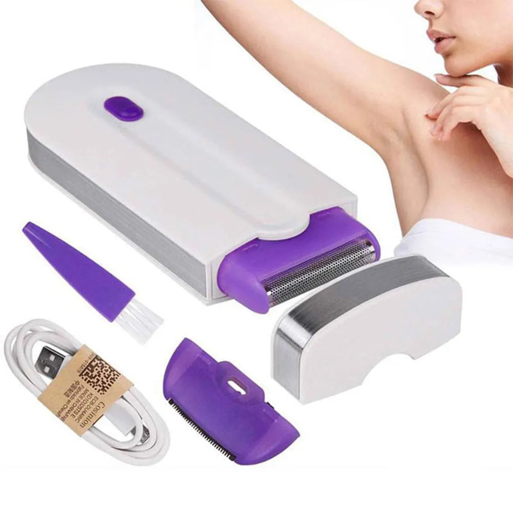 Vibe Geeks USB Rechargeable Epilator Laser Hair Remover