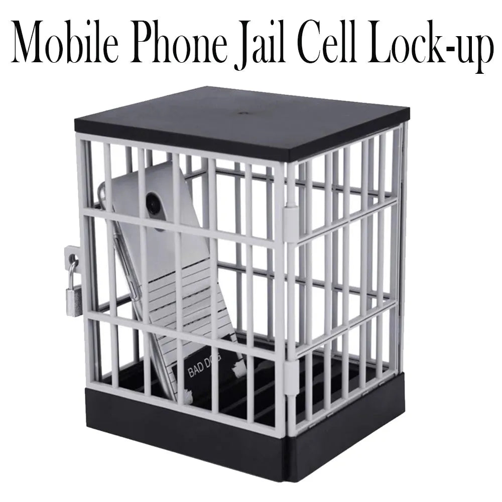 Vibe Geeks Mobile Phone Jail Cell Lock - up