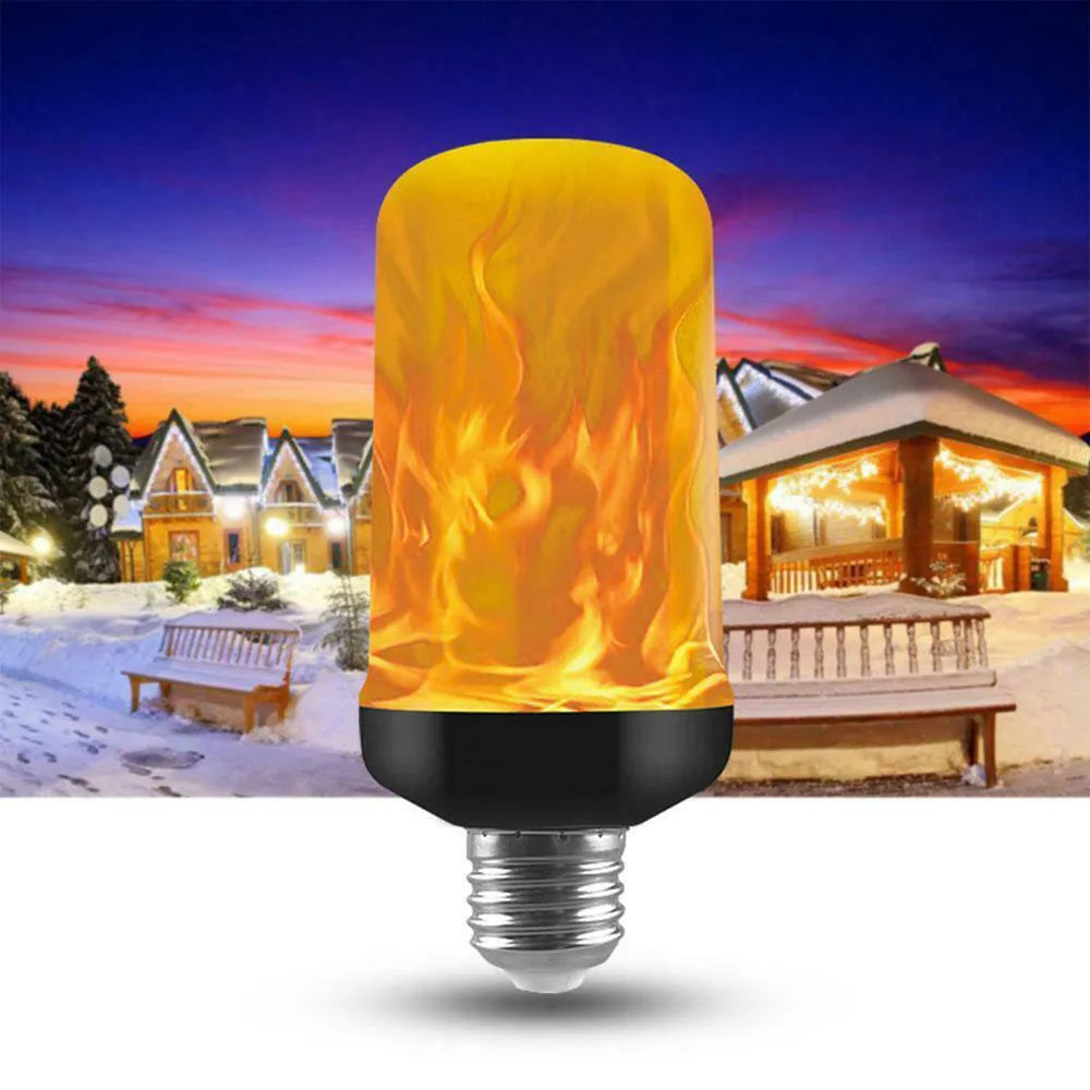 Vibe Geeks 5W 4 Modes Burning Flickering Flame LED Light