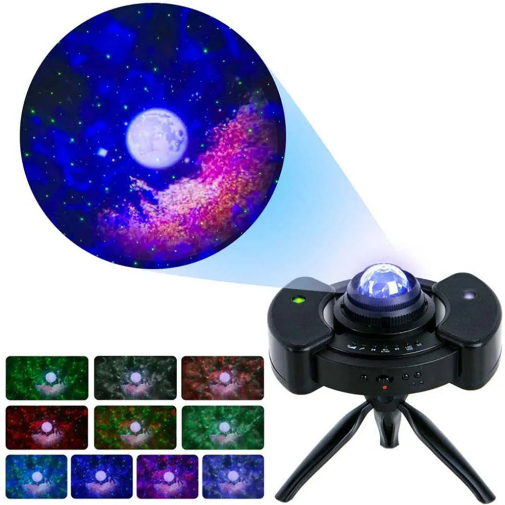 Vibe Geeks Galaxy Star Light Projector and Bluetooth