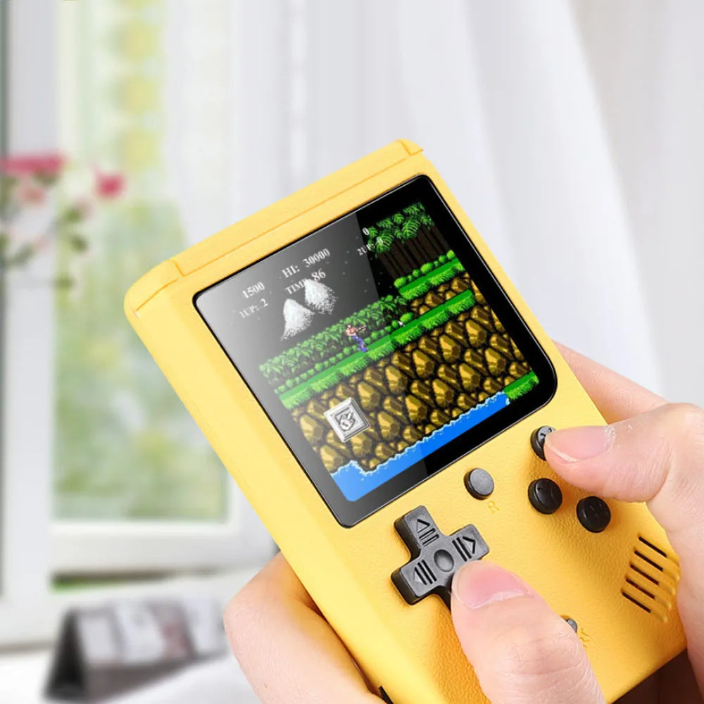 Vibe Geeks Built - in Retro Games Portable Game Console