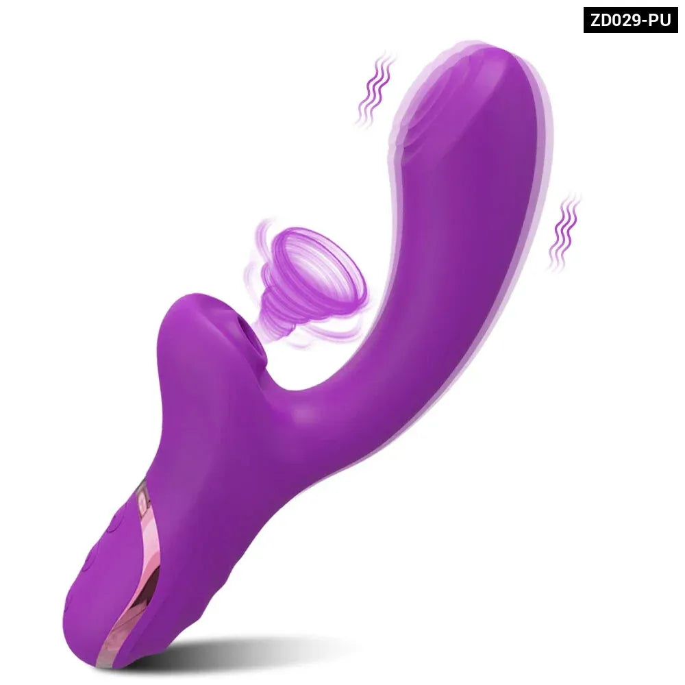 3 In 1 Clit Sucking Vibrator for Women G Spot Vagina Anal