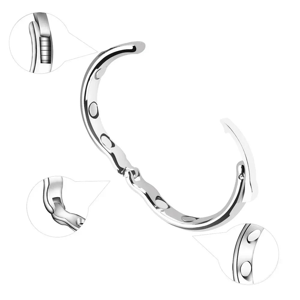 3 Piece Stainless Steel Cock Ring Set For Men