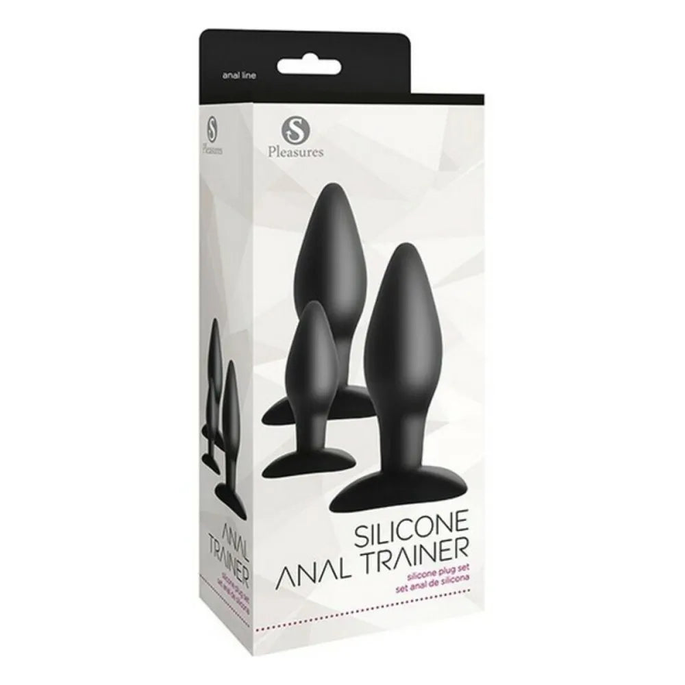 Anal Plug By S Pleasures Trainer Black