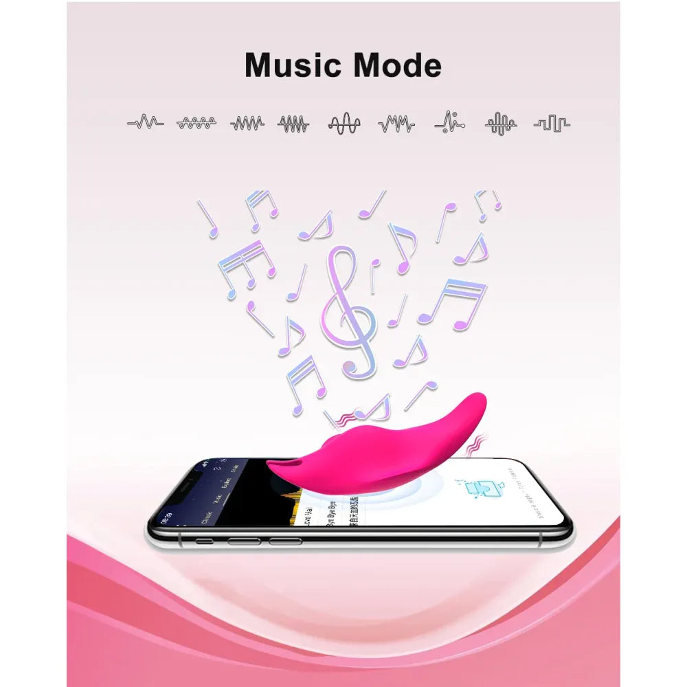 App Controlled Wearable Butterfly Vibrator