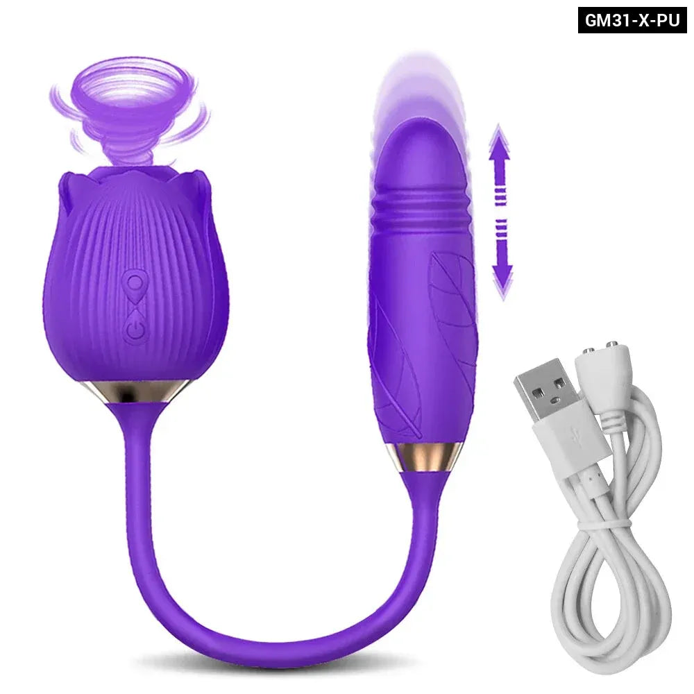 Clit Sucker Vibrator for Women Nipple Clit Stimulation Toy