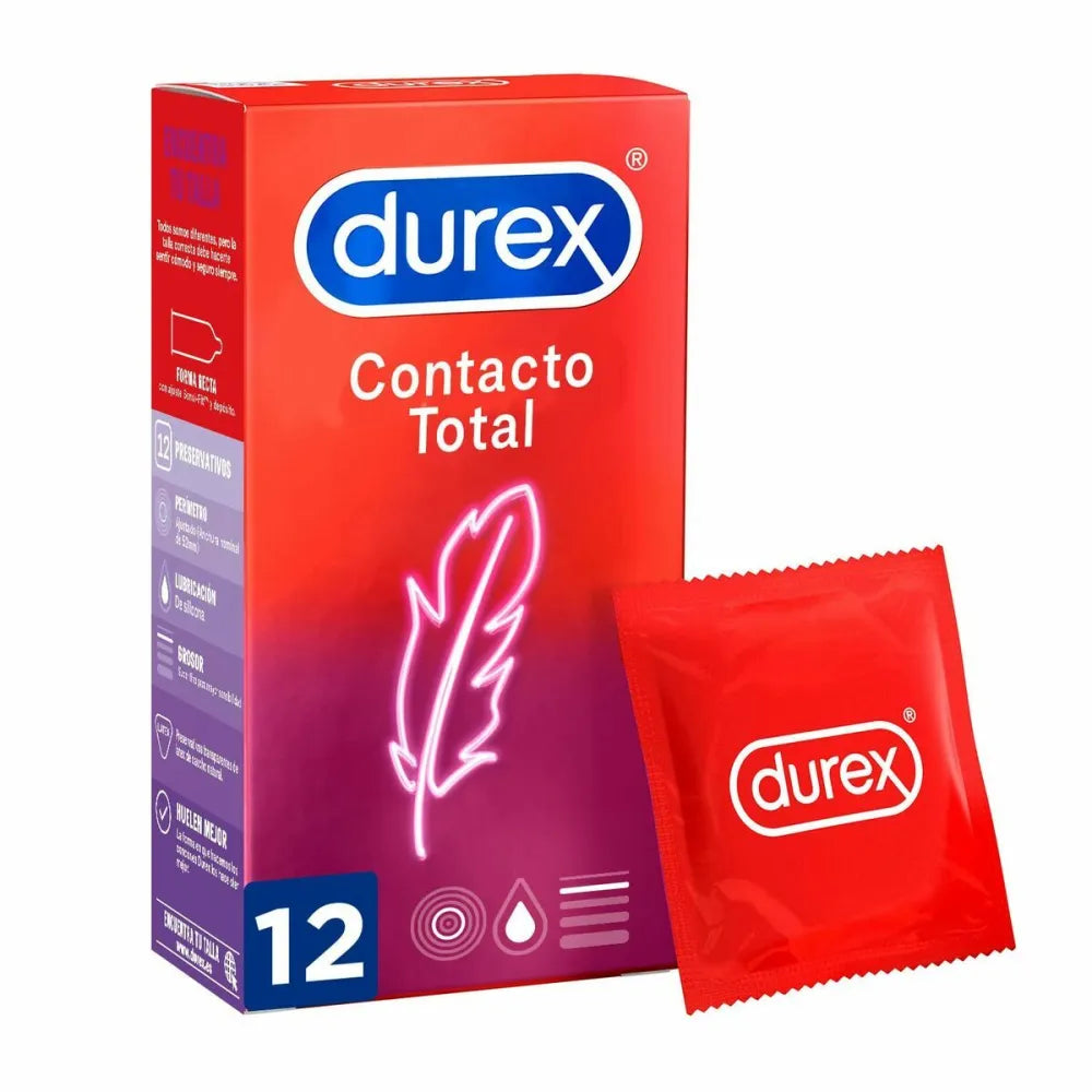 Condoms By Durex Sensitivo Contacto Total 12 Units