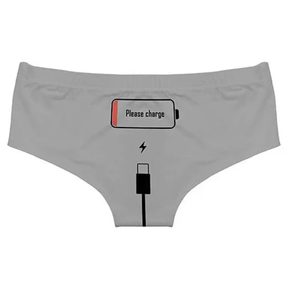 DeanFire Super Soft Low Rise Women’s Please Charge Print