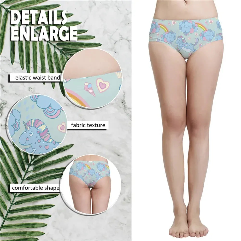 DeanFire Super Soft Novelty Hipster Women’s Underwear