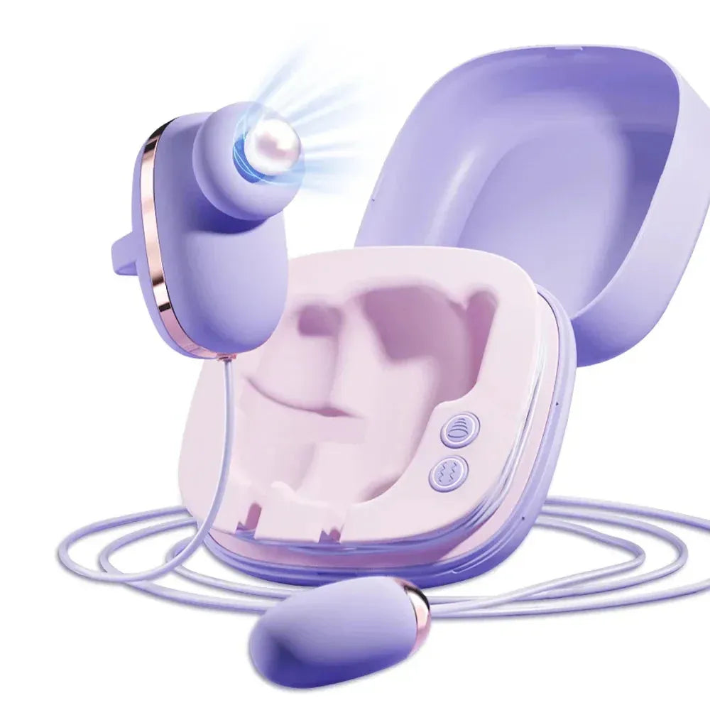 Double Head Clit Sucking Bullet Vibrator For Women