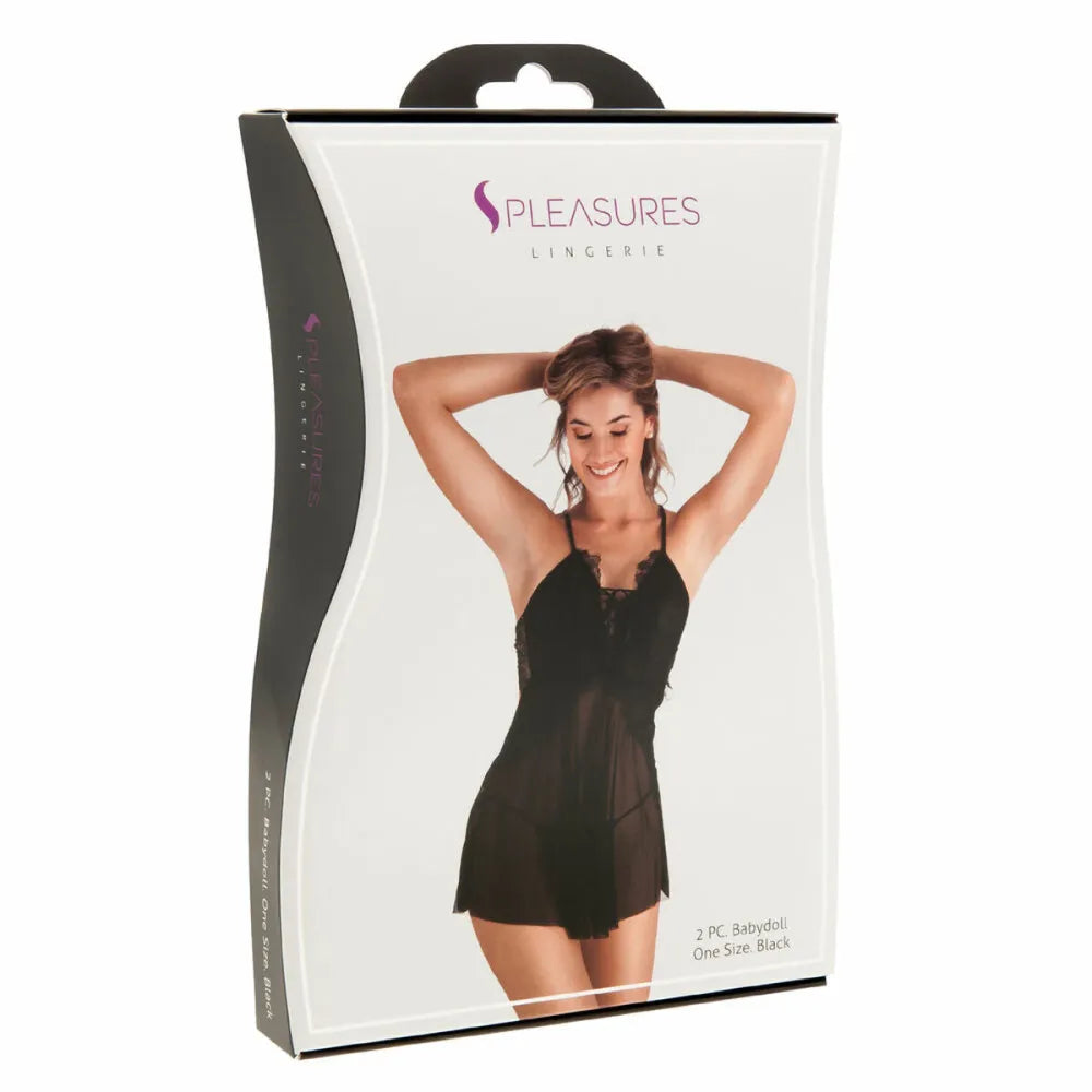 Dress By S Pleasures Black (One Size)