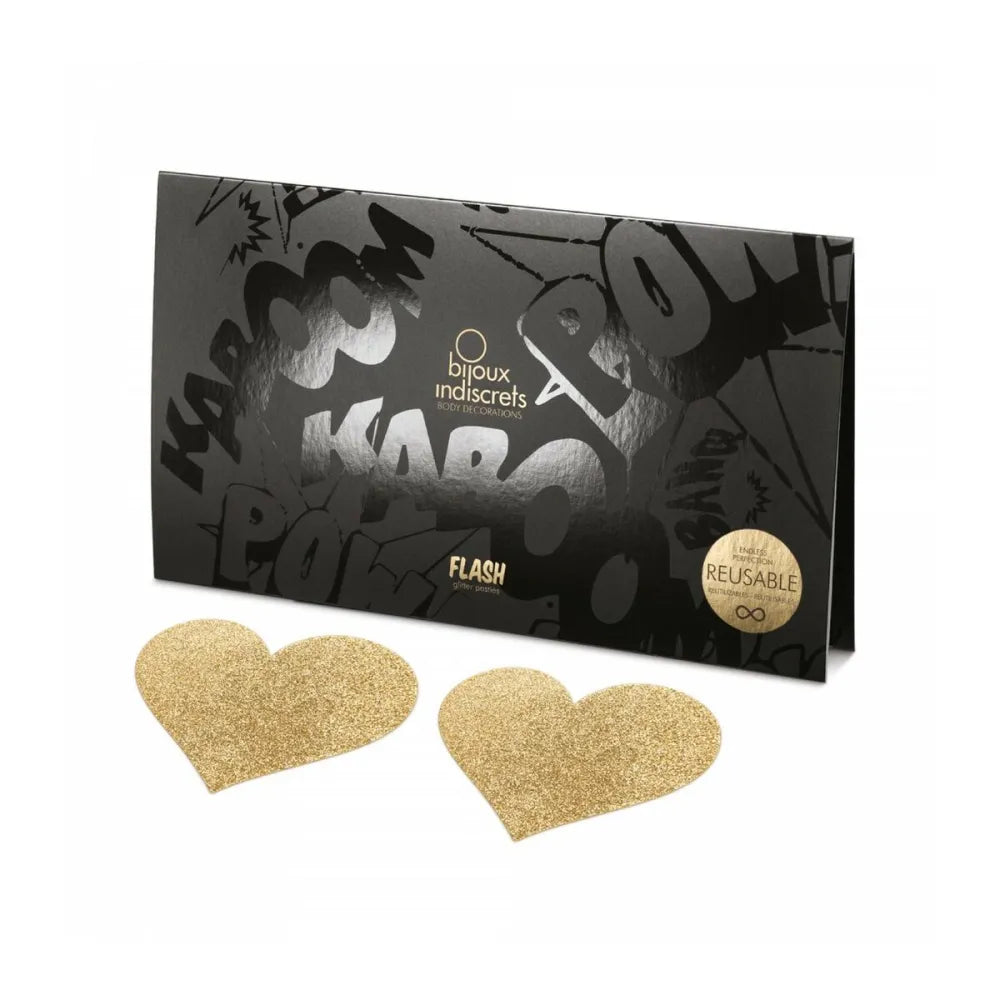 Flash Heart Gold By Bijoux Indiscrets 137