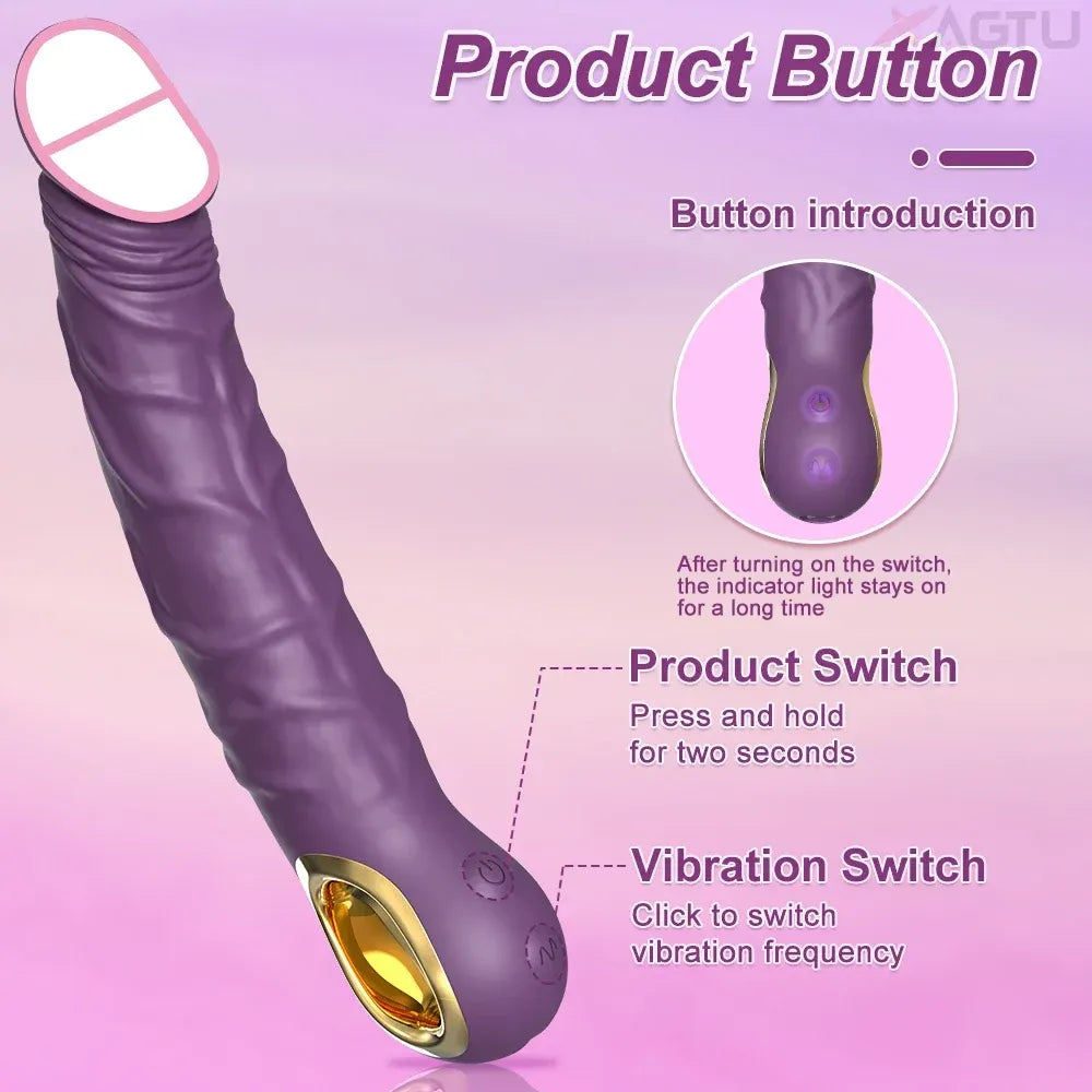 G Spot Vibrator Realistic Dildo Vibrator