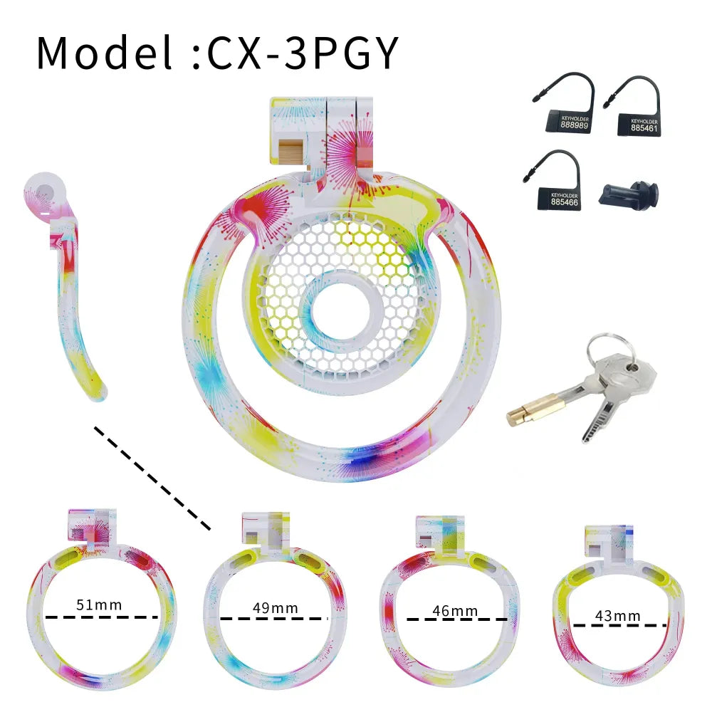 Lightweight Male Chastity Cage Cock Cage for Men Bondage