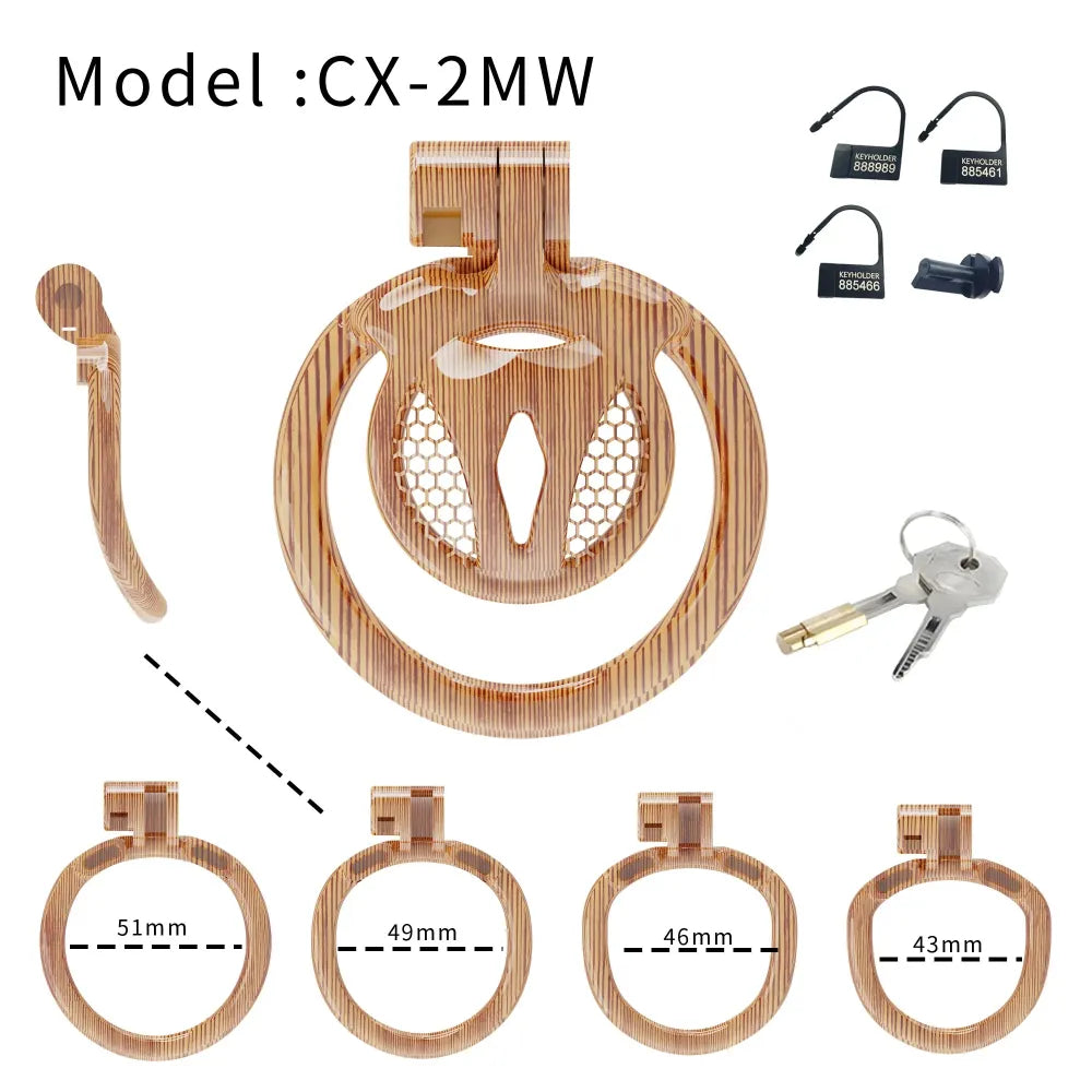 Lightweight Male Chastity Cage Cock Cage for Men Bondage