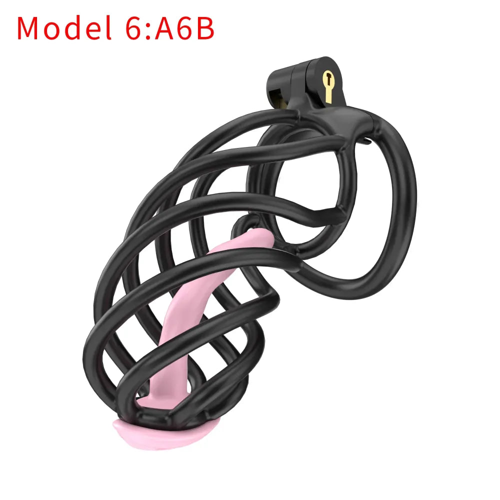 Lightweight Male Chastity Cage Plastic Cock Cage for Men