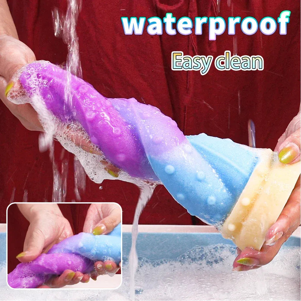 Luminous Tentacle Dildo - Realistic Silicone Anal Plug