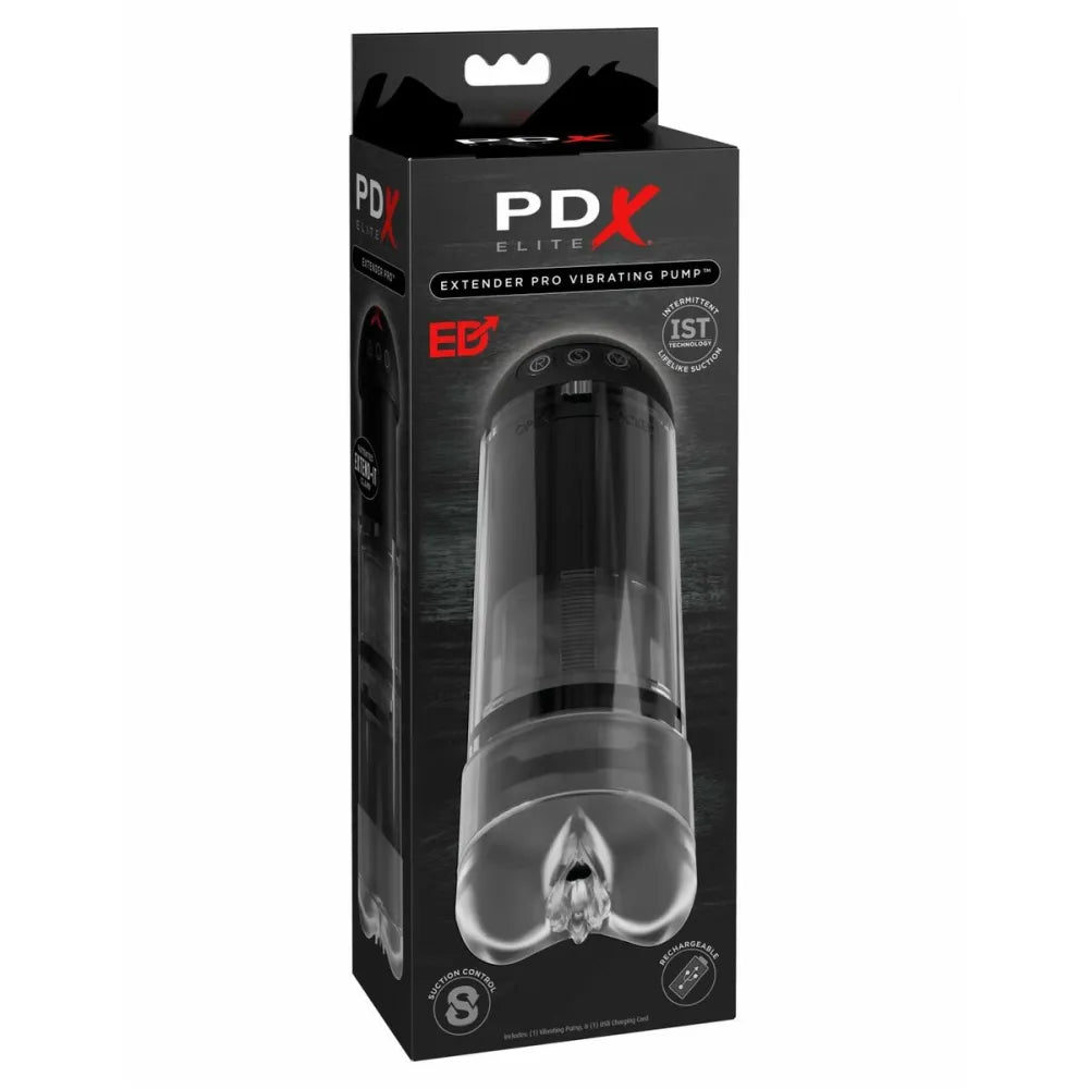 Masturbator Pipedream Transparent Black