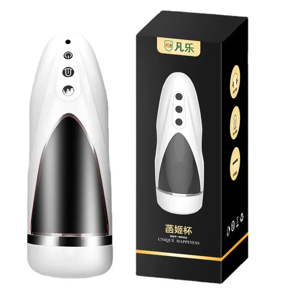 Powerful Male Masturbator Cup for Oral Sex Training
