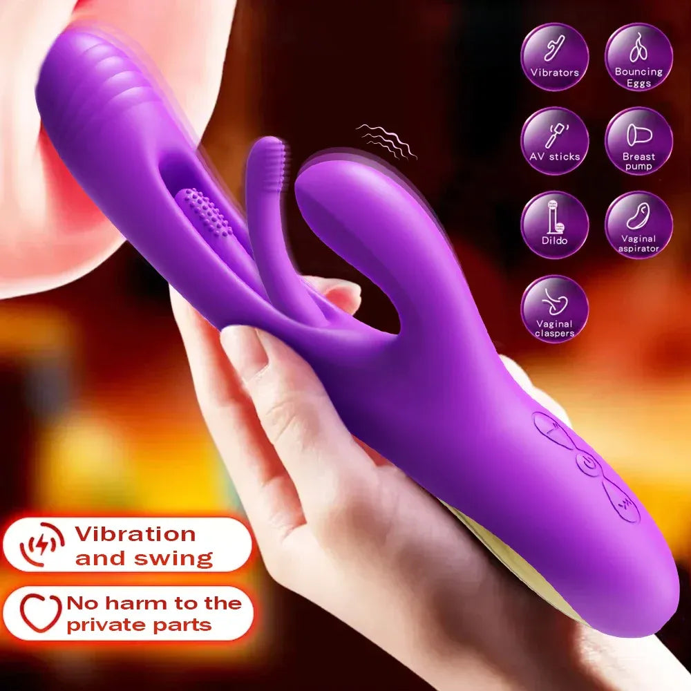 Rabbit Vibrator for Women G Spot Stimulator Masturbator