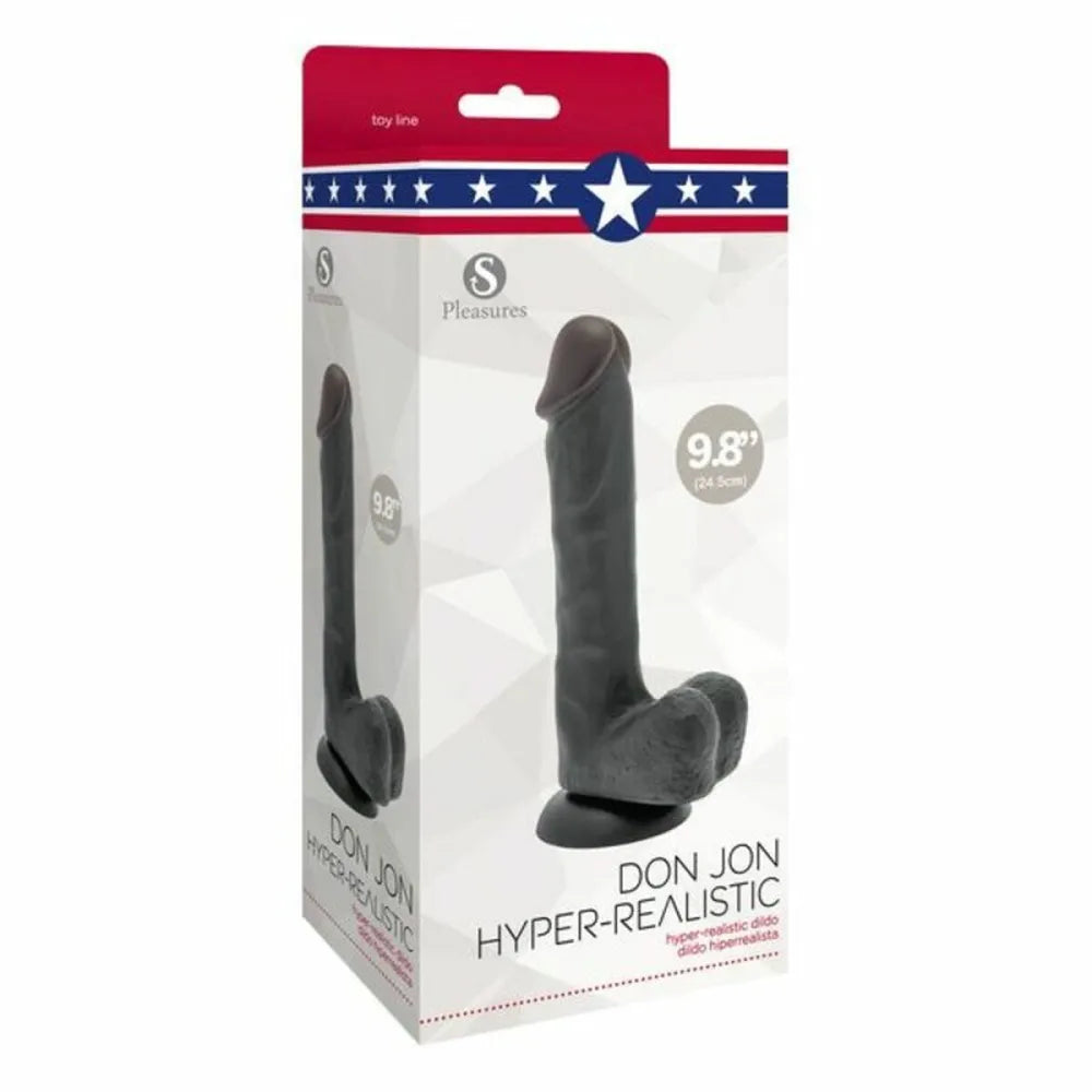 Realistic Dildo By S Pleasures Don Jon Silicone (20 Cm)