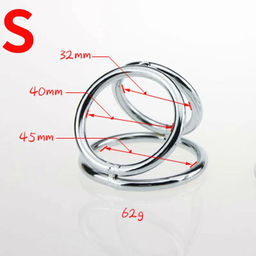 Stainless Steel Cock Ring For Men Delay Ejaculation