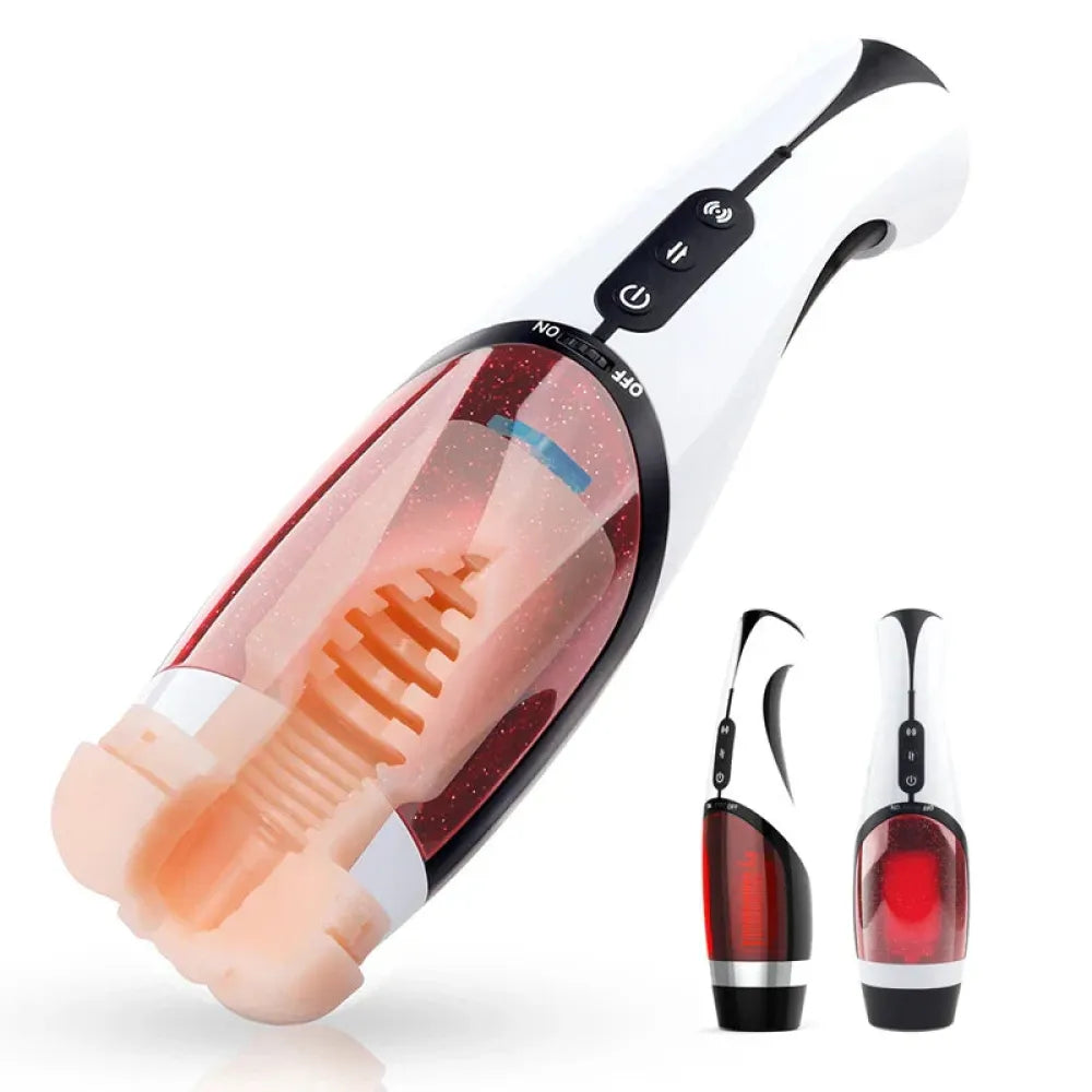 Telescopic Sucking Machine Automatic Masturbator For Oral