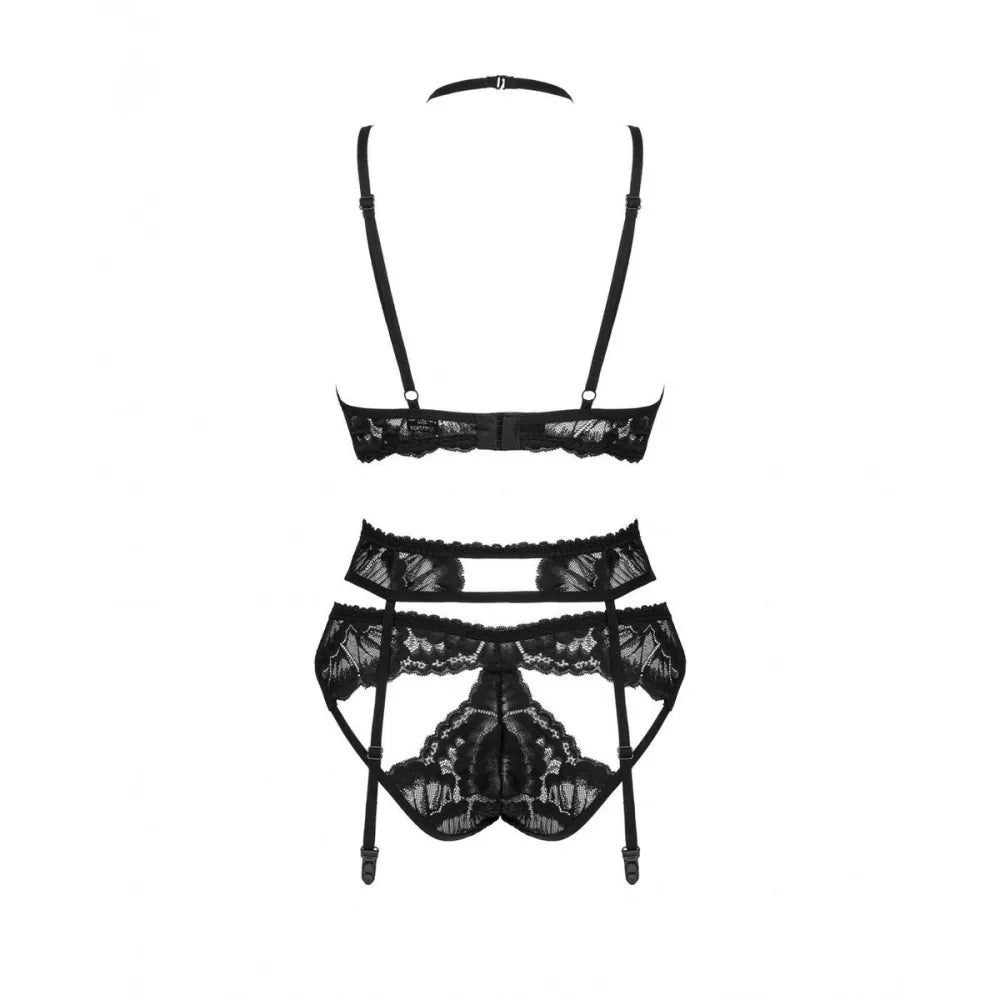 Underwear Set By Obsessive Alessya Black Xs/S