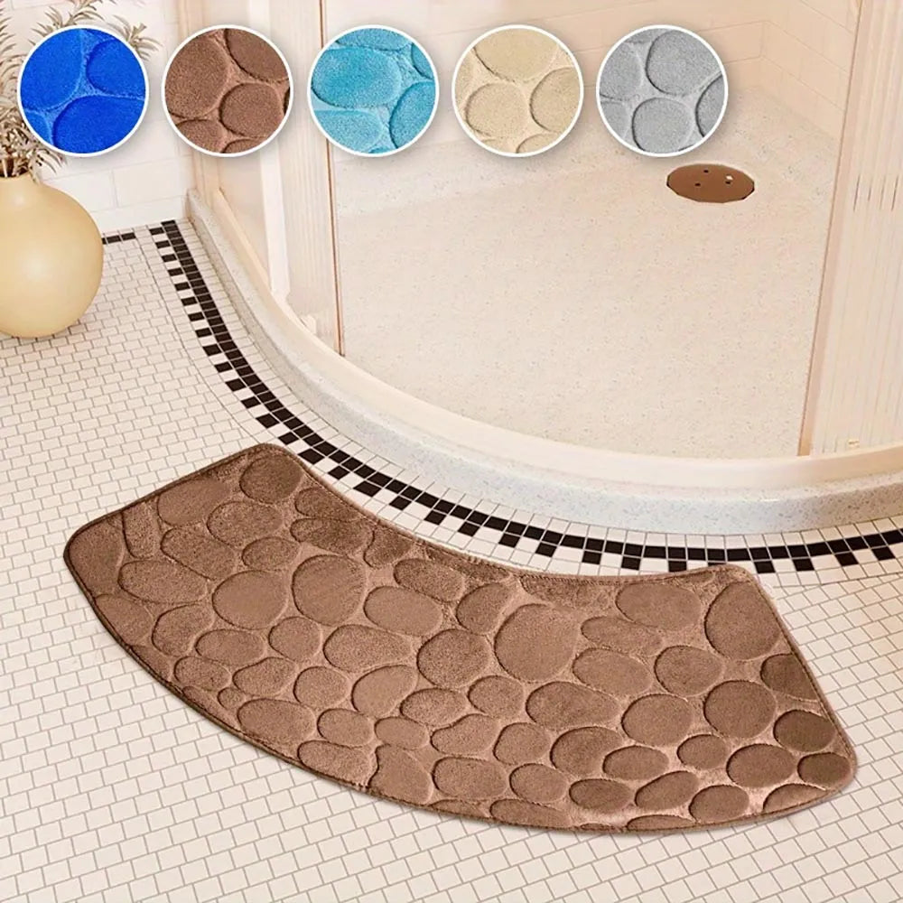 Vibe Geeks Quick Dry Water Absorbent Shower Carpet