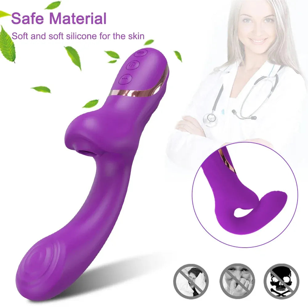 Vibrating Clit Sucker for Women G Spot Nipple Stimulator 18