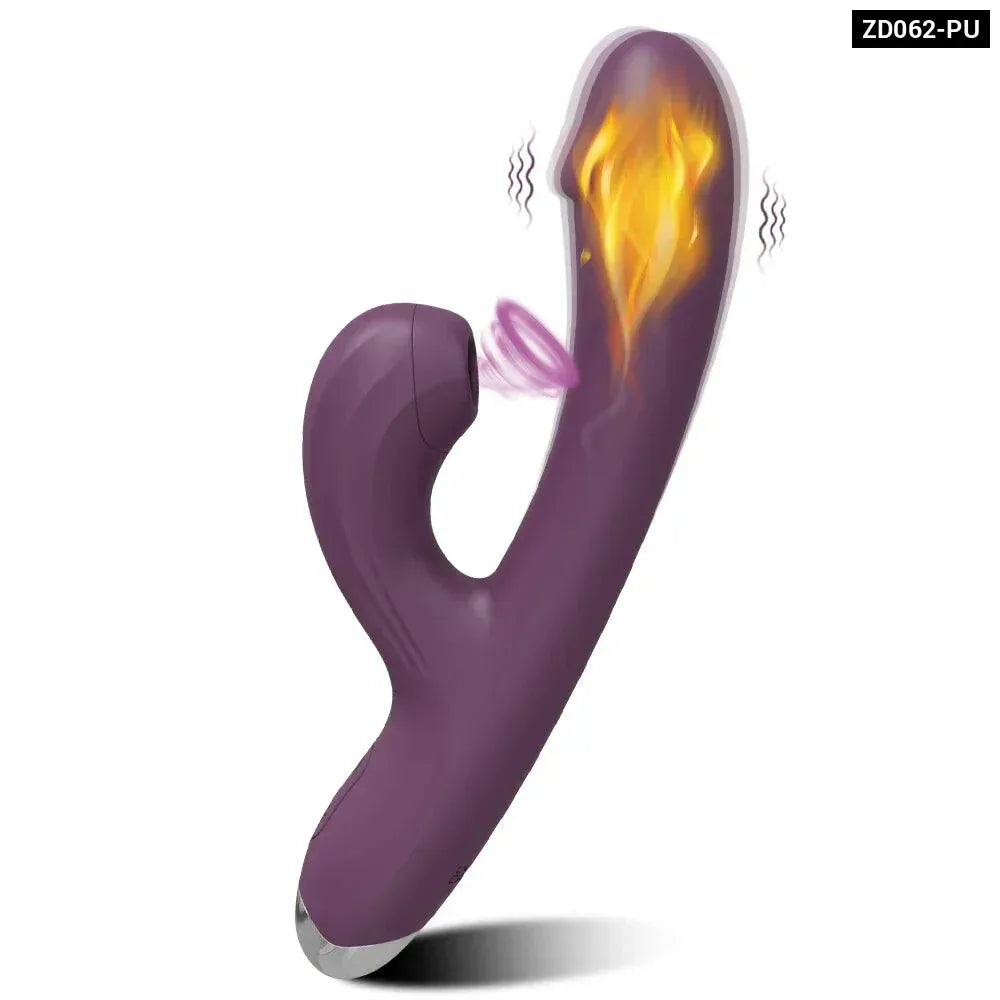 Vibrating Clit Sucker for Women G Spot Stimulator Heat