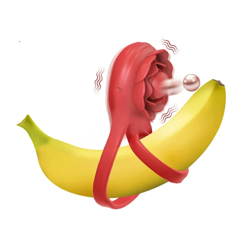 Vibrating Cock Ring for Men Delay Ejaculation Stimulate