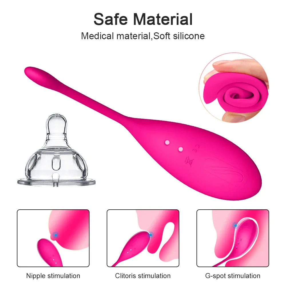 Vibrating Egg Clitoris Stimulator for Women