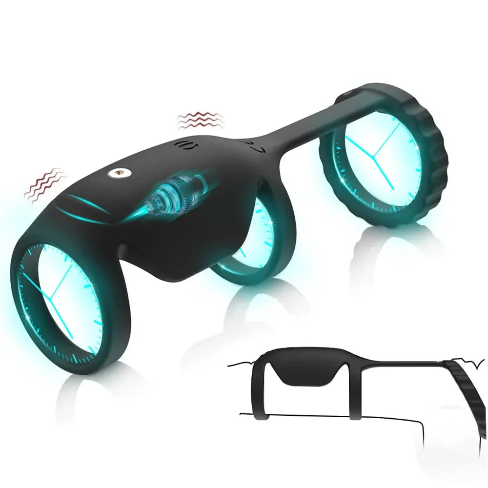 Vibrating Penis Ring For Men Enhance Sex