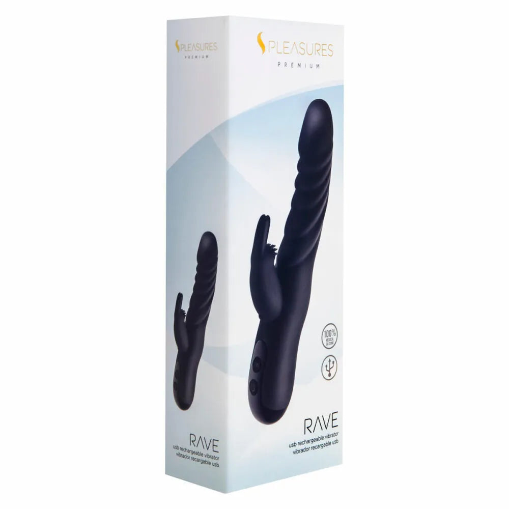 Vibrator By S Pleasures Black