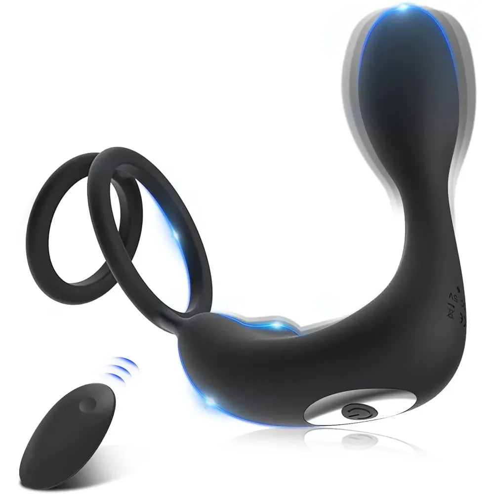 Waterproof Anal Plug for Men - Powerful Prostate Massager