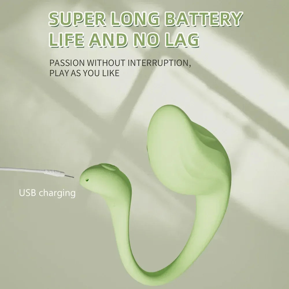 Wearable Dual Vibrator For Women Waterproof G-Spot & Clit