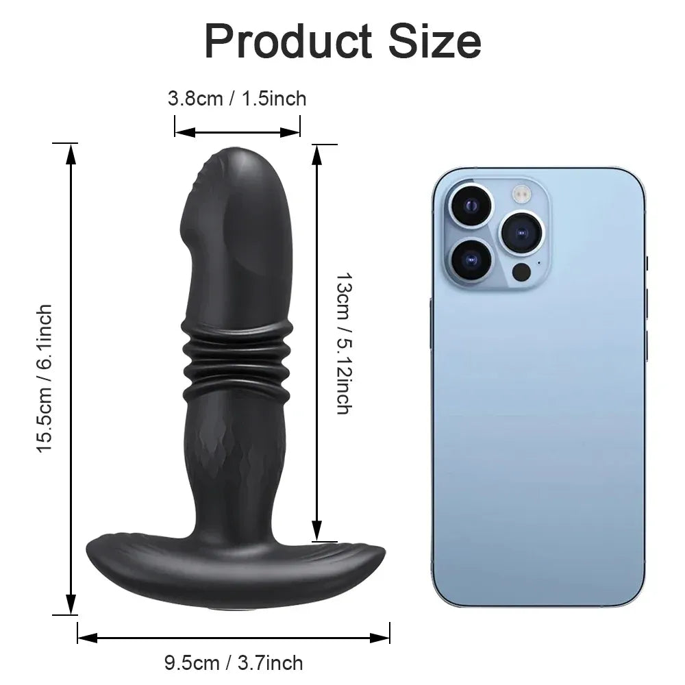 Wireless G Spot Vibrator for Women Remote Control Thrusting