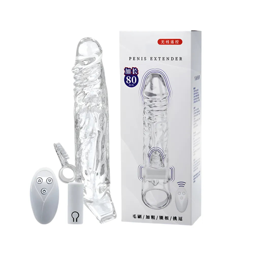 Wireless Penis Enlargement Sleeve With Remote Control