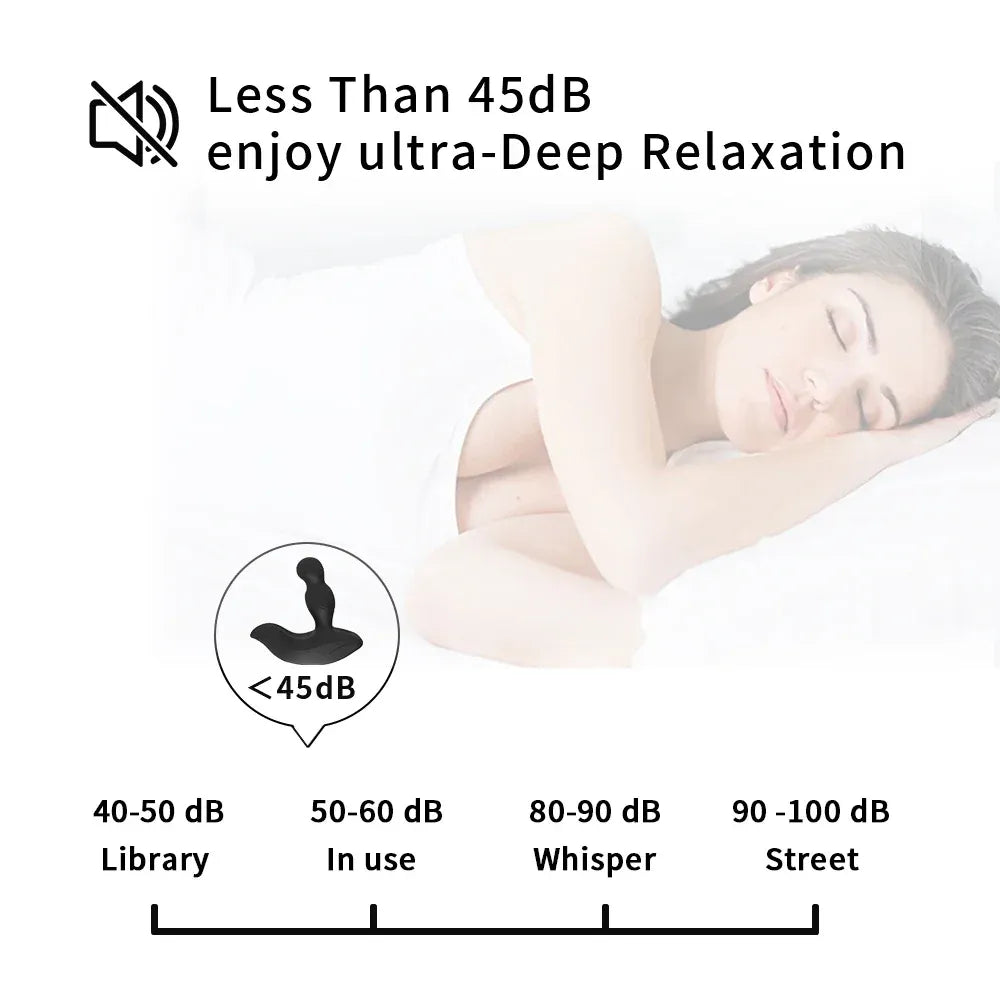 Wireless Prostate Massager For Men Silicone Anal Plug