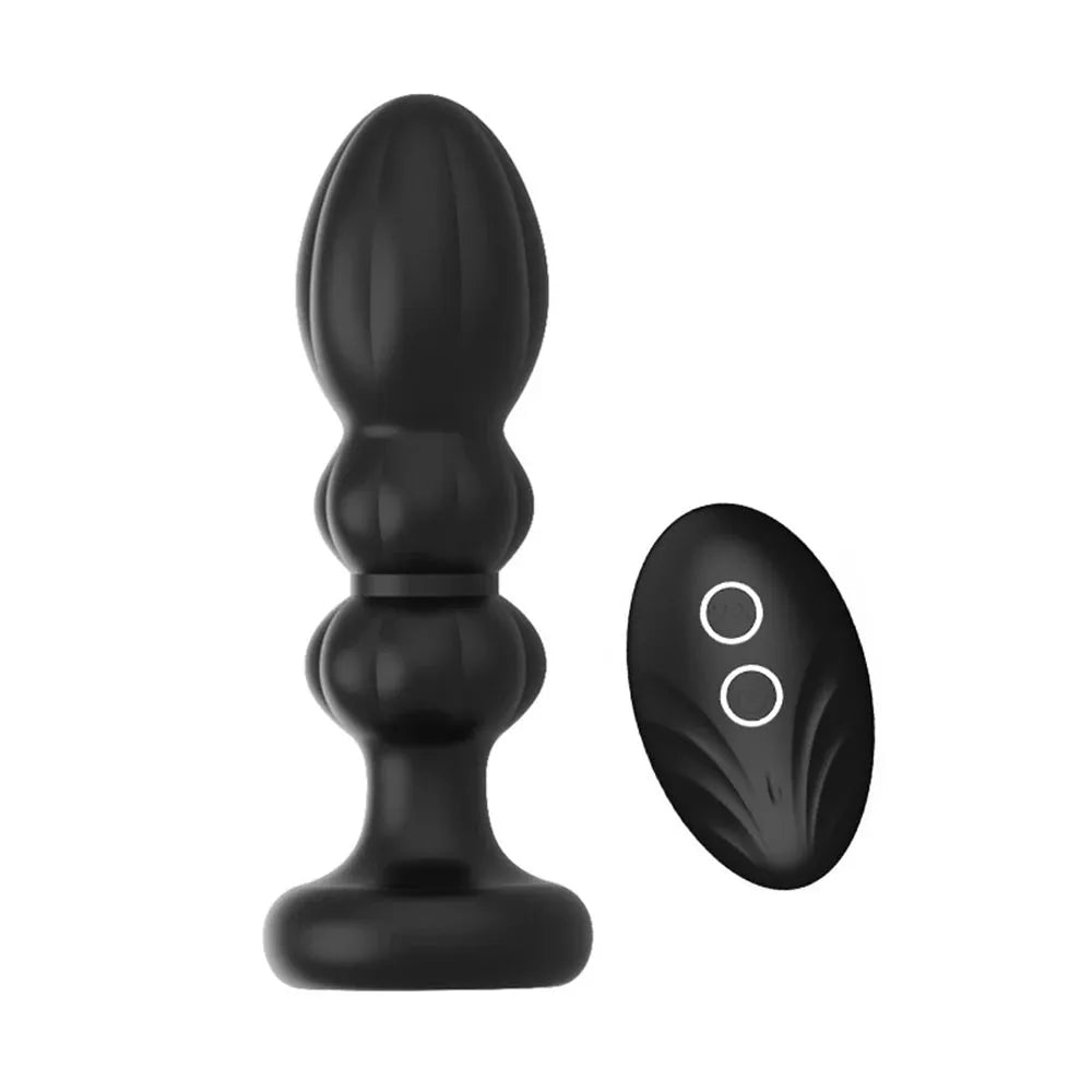 Wireless Prostate Massager For Men Telescopic Anal Vibrator