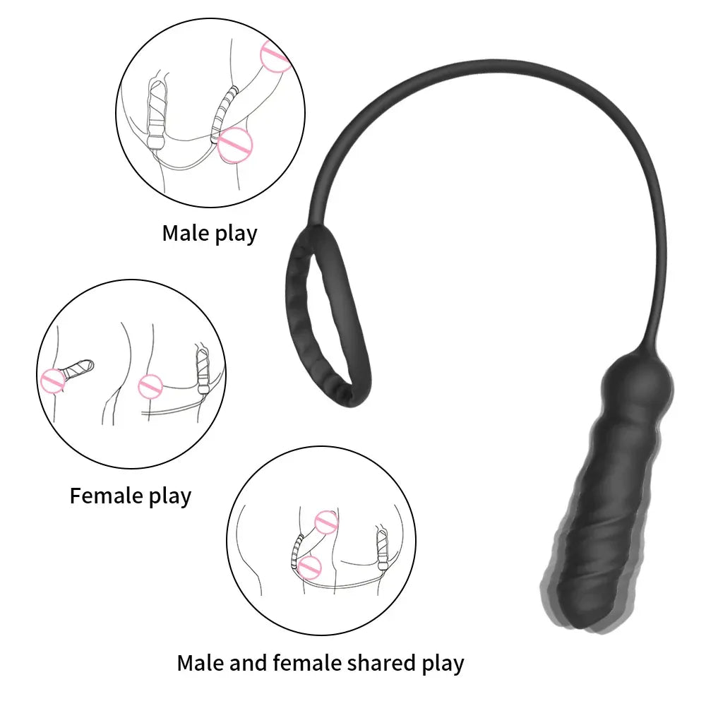 Wireless Prostate Massager With Cock Ring