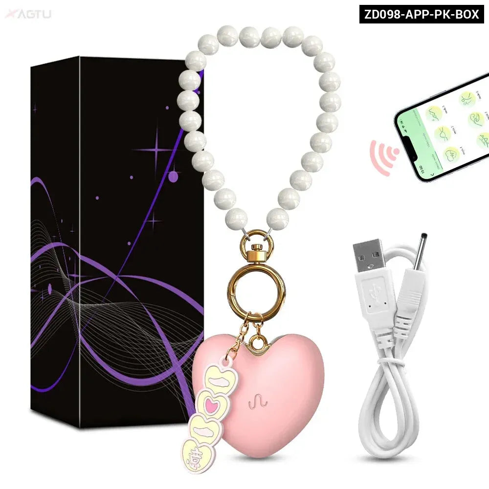 Wireless Stimulator App Controlled Nipple Vibrator