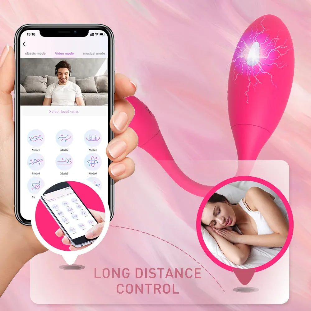 Wireless Vaginal Kegel Ball Vibrator For Women G Spot