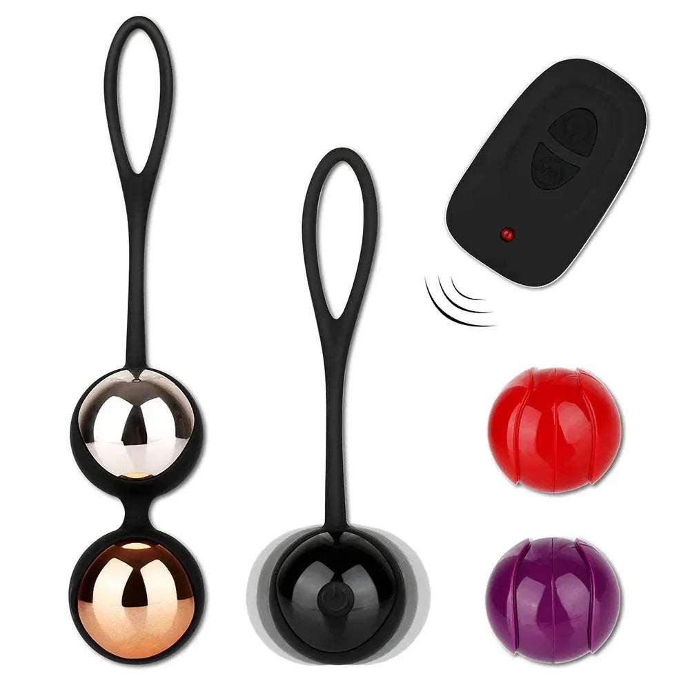 Wireless Vibrating Kegel Balls For Women